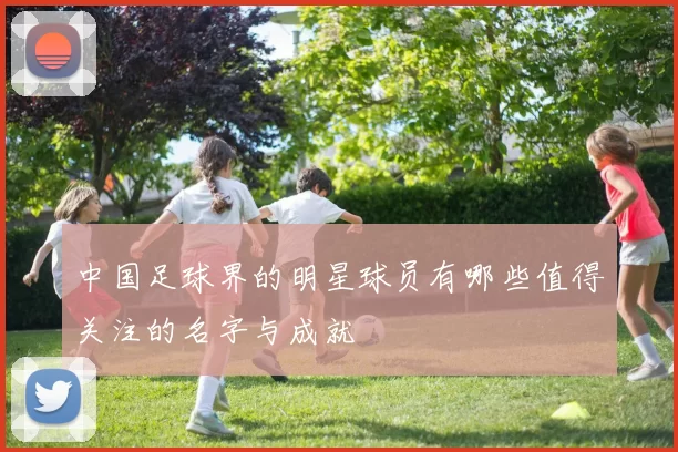 中国足球界的明星球员有哪些值得关注的名字与成就
